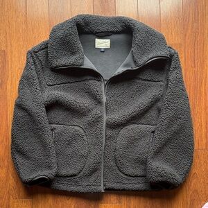 Universal Thread Black Fleece Jacket